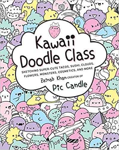 Art Book Review: Kawaii Doodle Class, 5 out of 5 Black Cats