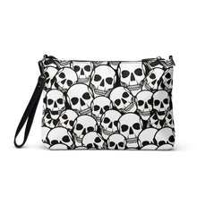 Load image into Gallery viewer, Skulls and Witchy Vibes Crossbody bag: Embrace the Dark Arts in Style!