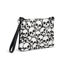 Load image into Gallery viewer, Skulls and Witchy Vibes Crossbody bag: Embrace the Dark Arts in Style!