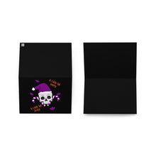 Load image into Gallery viewer, A Little Bit Merry A Little Bit Scary Christmas Greeting card