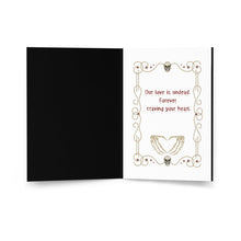 Load image into Gallery viewer, Our Love is Undead Valentine Greeting card