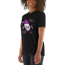 Load image into Gallery viewer, A Little Bit Merry A Little Bit Scary Short-Sleeve Unisex Funny Christmas T-Shirt