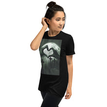 Load image into Gallery viewer, Forever Love Creepy Valentine Short-Sleeve Black T-Shirt