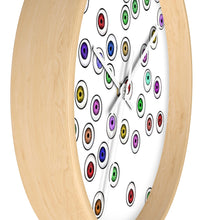 Load image into Gallery viewer, Eyeballs Everywhere Goth Home Decoration Halloween Wall clock