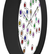 Load image into Gallery viewer, Eyeballs Everywhere Goth Home Decoration Halloween Wall clock