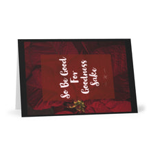 Load image into Gallery viewer, I know when you are sleeping I know when you're awake Christmas Greeting Cards (7 pcs)