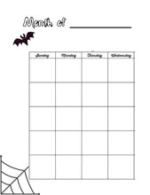 Load image into Gallery viewer, My Evil Planner For World Domination: Customizable 13 month Planner Full of Mischief and Mayhem