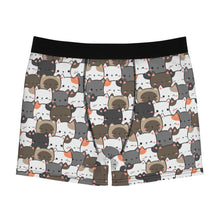 Load image into Gallery viewer, Cute Cats Closeup Men's Boxer Briefs (AOP)