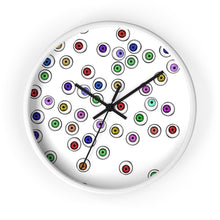 Load image into Gallery viewer, Eyeballs Everywhere Goth Home Decoration Halloween Wall clock