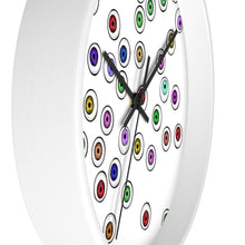 Load image into Gallery viewer, Eyeballs Everywhere Goth Home Decoration Halloween Wall clock