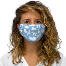 Load image into Gallery viewer, Cute Cats Playing Snug-Fit Polyester Face Mask