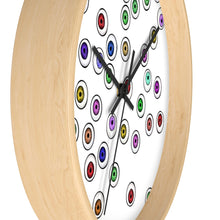 Load image into Gallery viewer, Eyeballs Everywhere Goth Home Decoration Halloween Wall clock