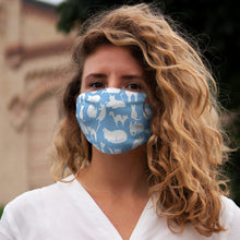Load image into Gallery viewer, Cute Cats Playing Snug-Fit Polyester Face Mask
