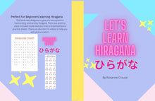 Load image into Gallery viewer, Let's Learn Hiragana: Fun and Easy Japanese Language Learning workbook for Kids and Adults