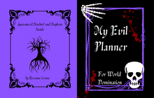 Load image into Gallery viewer, My Evil Planner For World Domination: Customizable 13 month Planner Full of Mischief and Mayhem