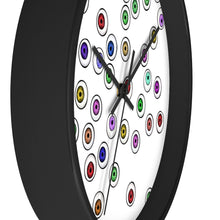 Load image into Gallery viewer, Eyeballs Everywhere Goth Home Decoration Halloween Wall clock