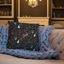 Load image into Gallery viewer, Skull and Potions Basic Pillow