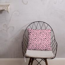 Load image into Gallery viewer, Pastel Goth Skeleton Cats Basic Pillow