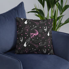 Load image into Gallery viewer, Skull and Potions Basic Pillow