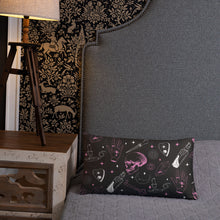 Load image into Gallery viewer, Skull and Potions Basic Pillow