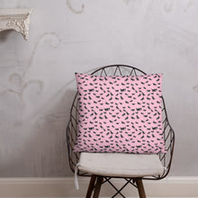Load image into Gallery viewer, Pastel Goth Skeleton Cats Basic Pillow