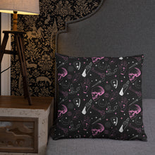 Load image into Gallery viewer, Skull and Potions Basic Pillow