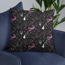 Load image into Gallery viewer, Skull and Potions Basic Pillow