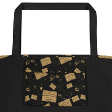 Load image into Gallery viewer, Ouija and Skulls Beach Bag