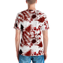 Load image into Gallery viewer, Blood Splatter Horror Men's t-shirt