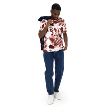 Load image into Gallery viewer, Blood Splatter Horror Men's t-shirt