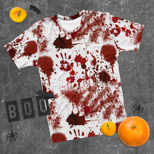 Load image into Gallery viewer, Blood Splatter Horror Men's t-shirt