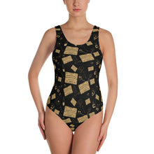 Load image into Gallery viewer, Ouija Bathing Suit One Piece Swimsuit