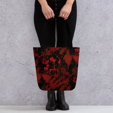 Load image into Gallery viewer, Blood Splatter Horror Tote bag