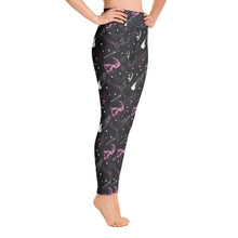 Load image into Gallery viewer, Skulls and Potions Yoga Leggings