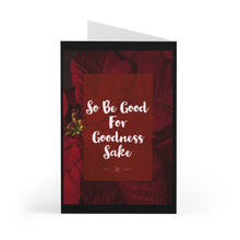 Load image into Gallery viewer, I know when you are sleeping I know when you're awake Christmas Greeting Cards (7 pcs)