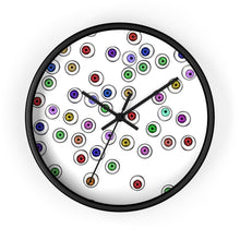 Load image into Gallery viewer, Eyeballs Everywhere Goth Home Decoration Halloween Wall clock