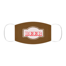 Load image into Gallery viewer, Beer Mask Snug-Fit Polyester Face Mask