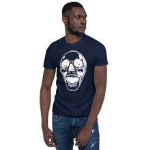 Load image into Gallery viewer, Goth Clothes White Skull Short-Sleeve Unisex T-Shirt