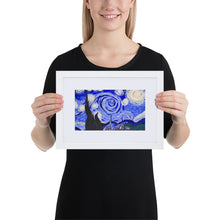 Load image into Gallery viewer, Starry Night Matte Paper Framed Poster With Mat
