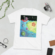 Load image into Gallery viewer, Octopus Fishing For a Spaceship Short-Sleeve Unisex T-Shirt
