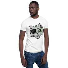 Load image into Gallery viewer, Cartoon Pirate Cat Short-Sleeve Unisex T-Shirt for Men and Women