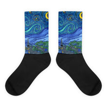Load image into Gallery viewer, Starry Night Parody Socks
