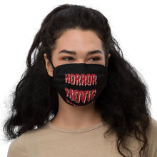 Load image into Gallery viewer, Horror Movie Junkie Premium face mask Great Gift for Horror Fans