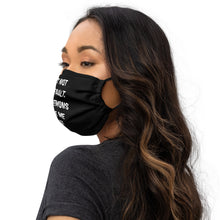 Load image into Gallery viewer, The Demons Made Me Do It Face mask