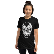Load image into Gallery viewer, Goth Clothes White Skull Short-Sleeve Unisex T-Shirt