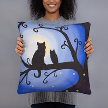 Load image into Gallery viewer, Night Creatures Throw Pillow