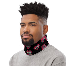 Load image into Gallery viewer, Stay Back I Bite Evil Heart Face Mask Neck Gaiter