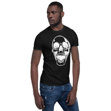 Load image into Gallery viewer, Goth Clothes White Skull Short-Sleeve Unisex T-Shirt