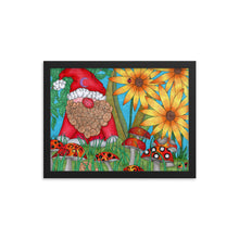 Load image into Gallery viewer, The Gnome Original art print by Roxanne Crouse Framed poster