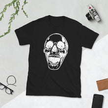 Load image into Gallery viewer, Goth Clothes White Skull Short-Sleeve Unisex T-Shirt